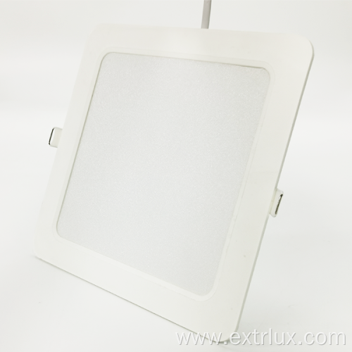 LED recessed downlight 9w square 6500k for indoors